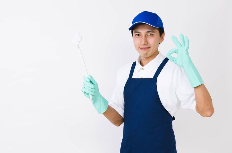 丁寧な作業